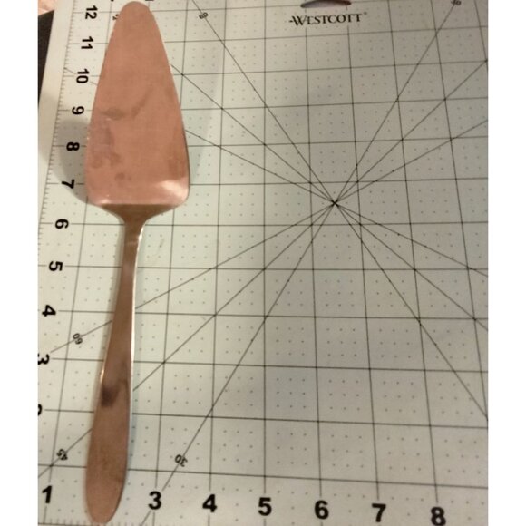 Crate Barrel  Pie Server Serrated Edge Stainless Steel Bakeware Tool - Picture 3 of 7